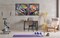 Floral Wall-Decor - Banksy Canvas Wall Decor - Graffiti Wall Art for Living Room Ready To Hang Size 40" x 20"